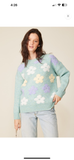 Sage Flower Sweater