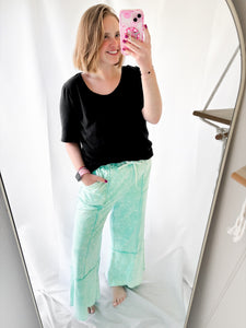 Mineral Wash Knit Pants