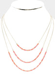 Triple Layer Necklace