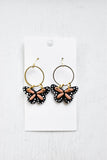 Dainty Butterfly Earrings