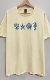 Embroidered Seashell Tee