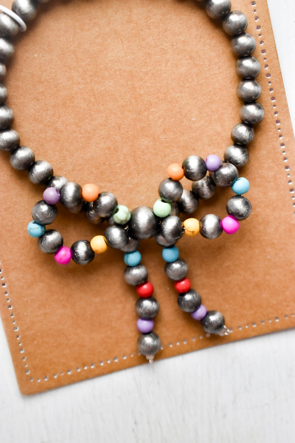 Pearly Bow Bracelet