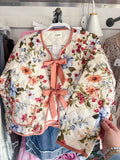 Bow Quilted Jacket
