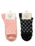 Zenana Checkered Socks