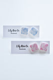 Vintage Floral Stud Earrings