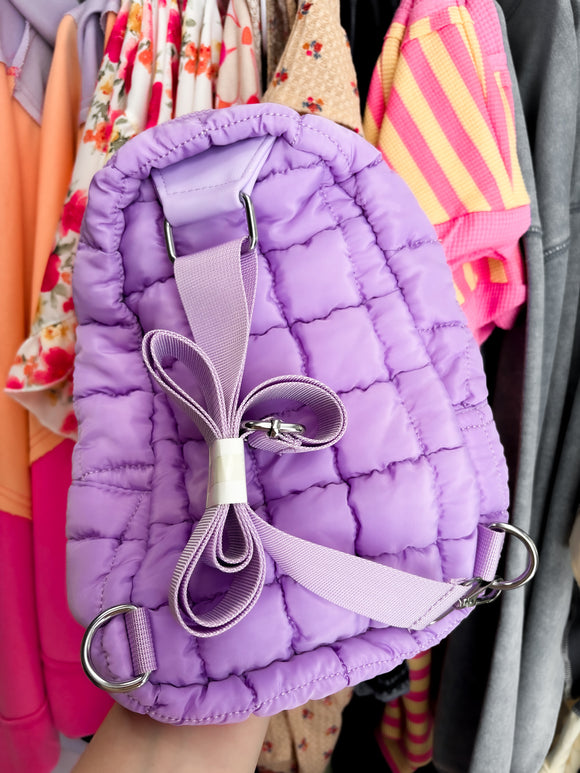 Quilted Sling Bag