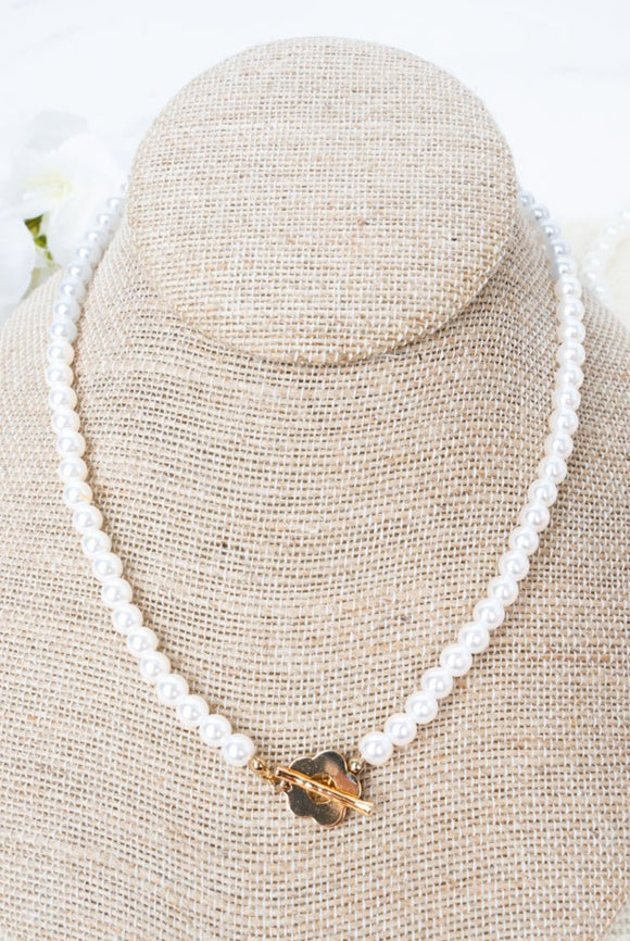 Pearl Toggle Necklace