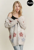 Flower Puff Cardigan