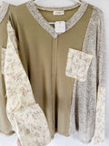 Vintage Patchwork Top