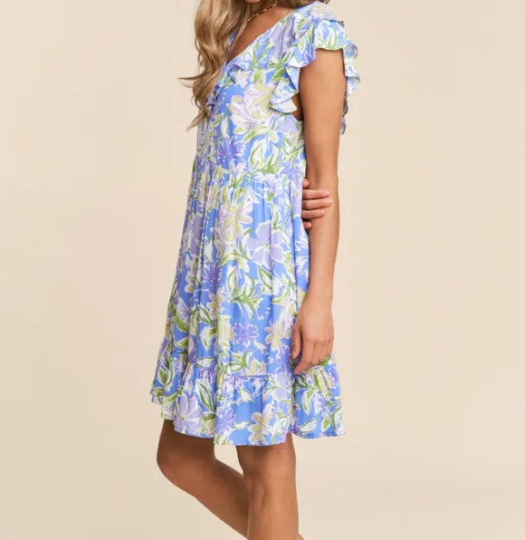 Indigo Fields Dress