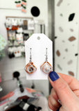 Cinnamon Roll Earrings