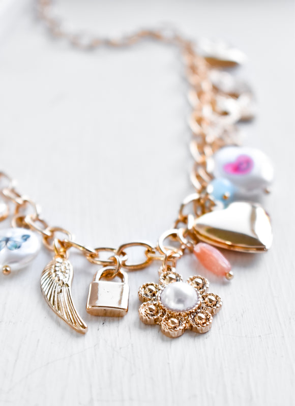Sweet Secrets Charm Necklace