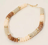 Chunky Resin Beaded Necklace