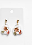 Floral Mug Earrings