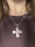 Cross Toggle Necklace