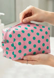 Polka Dot Cosmetic Bag