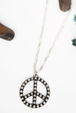 Peace Out Necklace