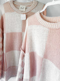 Checkered Pink Sweater