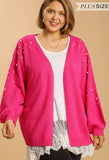 Pearly Pink Cardigan