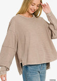 Let’s Be Cozy Cocoa Pullover