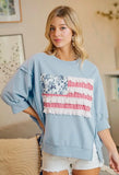 USA Patchwork Top