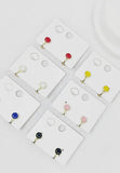 Smiley Clip On Earrings