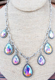 Iridescent Evening Necklace
