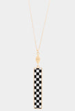 Checkered Necklace