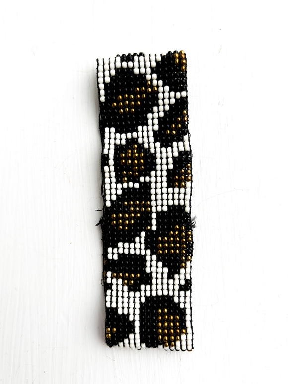 Leopard Seed Bead Bracelet
